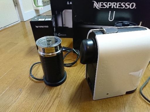 NESPRESSO U C50\u0026AEROCCINO3セット