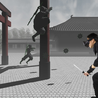 最新VRで忍者体験！忍者・くのいち気分で気軽にストレス発散♪ - 日本文化