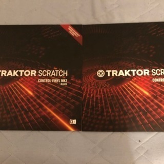 traktor  scratch用コントロールレコード2枚