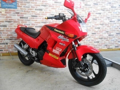 【1987年発売で驚きの綺麗さと好調さ】 カワサキ ＧＰＸ250Ｒ ＥＸ250Ｅ セル一始動 検索用ＧＰＺ ＺＺＲ Ｎｉｎｊａ