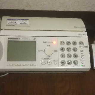 ファックス電話機　Panasonic　KX-PW606-W 及び 子機