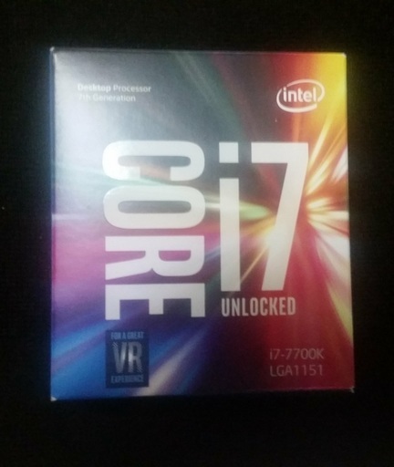 ●終了しました　Intel Core i7-7700K 4.2GHz 4コア/8スレッド LGA1151