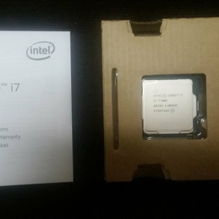 ○終了しました Intel Core i7-7700K 4.2GHz 4コア/8スレッド LGA1151