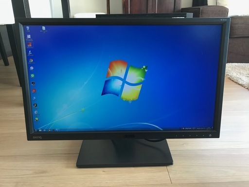 BenQ　23.8型パソコンモニター　BL2420PT　中古　美品　WQHD　Displayport　HDMI　端子搭載