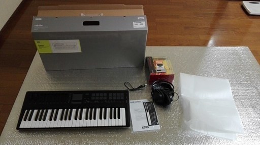 KORG MIDIキーボード taktile-49 タクタイル 49鍵　完全動作品　★おまけ　パイオニア　ヘッドホン