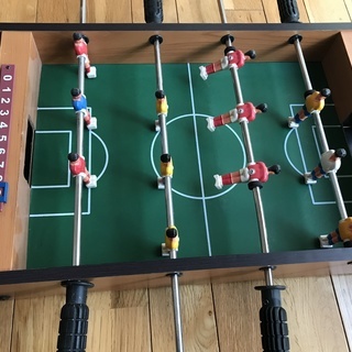 北欧で買った木製サッカーゲーム