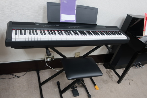 YAMAHA   電子ピアノ　P-105B　2014製　￥27.000-