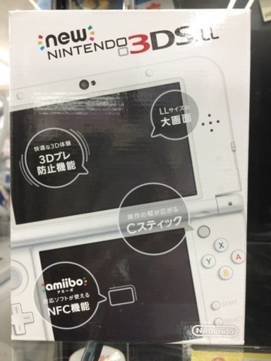 最新な NINTENDO new ●新品 3DS パールホワイト LL ニンテンドーDS,3DS