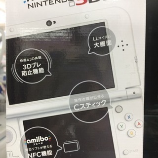 ●新品 new NINTENDO 3DS LL パールホワイトの画像