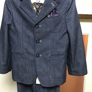 入学式用 120 男の子 スーツ