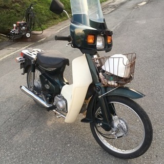 カブ50△4速！セル付き！早期引き取り希望！！