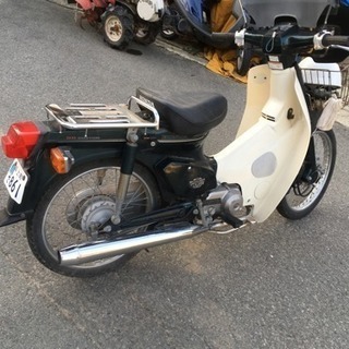 カブ50△4速！セル付き！早期引き取り希望！！