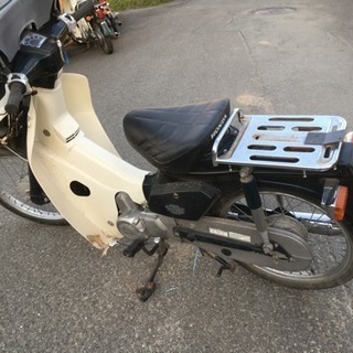 カブ50△4速！セル付き！早期引き取り希望！！