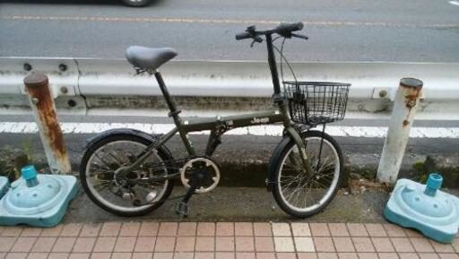 売り切れ【整備済み】Jeep折りたたみ自転車【中古】