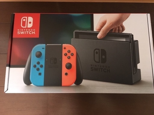 新品 Nintendo Switch 本体とマリオオデッセイ(オンラインコード版)