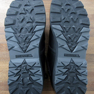 保管品 MERRELL/メレル BREVARD LACE ウォ―キングシューズ J49515 US9 27.0cm メンズ ブラック ブレヴァード レース