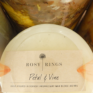 未使用 保管品ボタニカルキャンドル ROSY RING ロージーリングス 6本セット