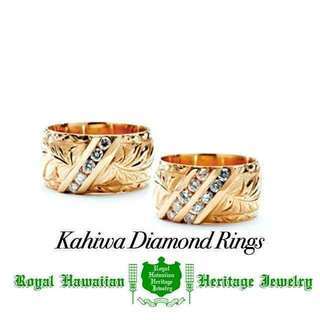 Kahiwa Diamond Rings  NewOne 5th...