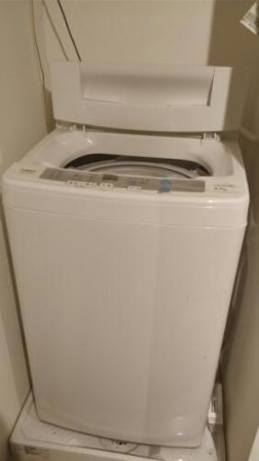 ハイアール　4.5kg簡易乾燥機付洗濯機\nAQW-S45C(W)