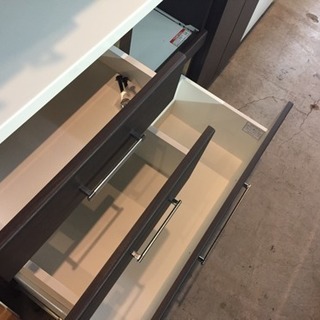 キッチンボード ダークブラウン