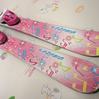 ♪KAZAMA/カザマ スキー SPAX J 女の子用 106cm♪
