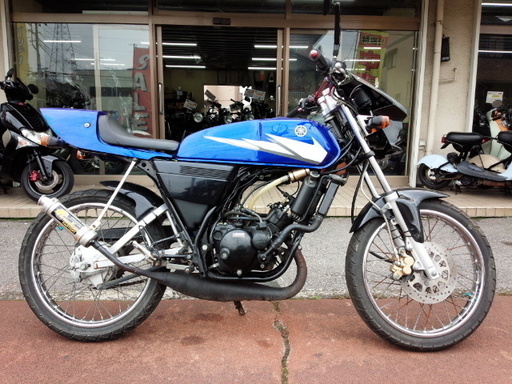 NO.1588 RZ50 水冷2サイクルエンジン チャンバー付き! 90KMメーター! 2スト最終モデル!