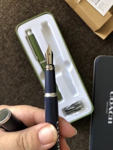 coach万年筆とボールペン