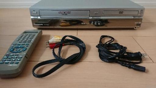 【Panasonic】ビデオデッキ(再生専用DVDプレイヤー付)