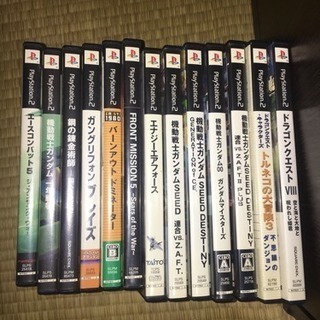 PS2のゲームソフト13本→12本