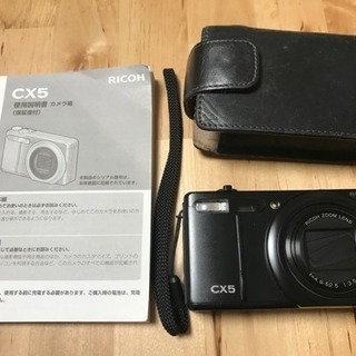 【ジャンク！】動きません！CX5 RICOH デジタルカメラ