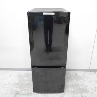 三菱冷蔵庫 MR p15w-B 三菱 ノンフロン冷凍冷蔵庫 mr-p15w-b形 黒