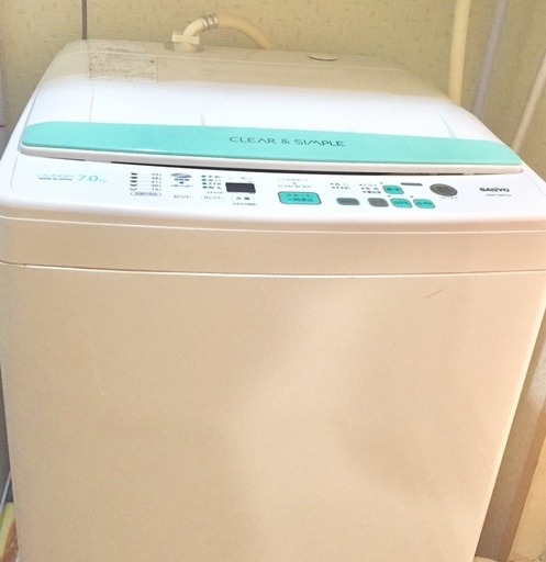 【ラストチャンス】【お値下げ】SANYO 洗濯機 7kg