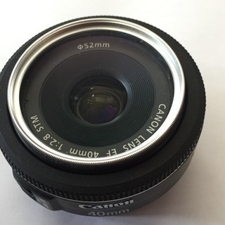 Canon 単焦点レンズ EF40mm F2.8 STM フルサイズ対応