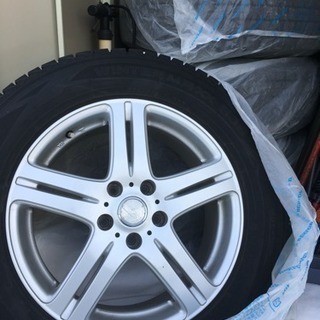 冬タイヤ スタッドレス アルミホイール 225 65R 17インチ 4本 函館