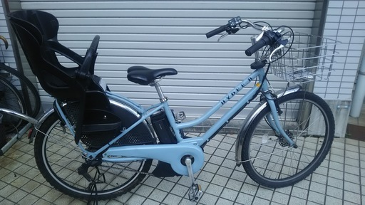 中古電動アシスト子乗せ自転車　ブリヂストン　HYDEE.B