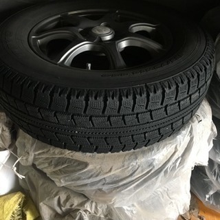 スタッドレスタイヤ 185/70R14 中古4本セット