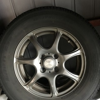 スタッドレスタイヤ 185/70R14 中古4本セット