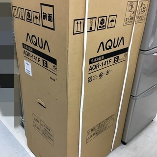 未使用　未開封　アクア　２ドア　冷蔵庫　AQR-141F　単身用...