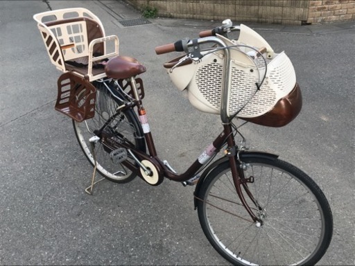 [整備済み] 今年最後の人気車3段ギア付き3人乗りの自転車 ※クリスマスプレゼントあります！  〜今年中に取引成立の方に限ります〜