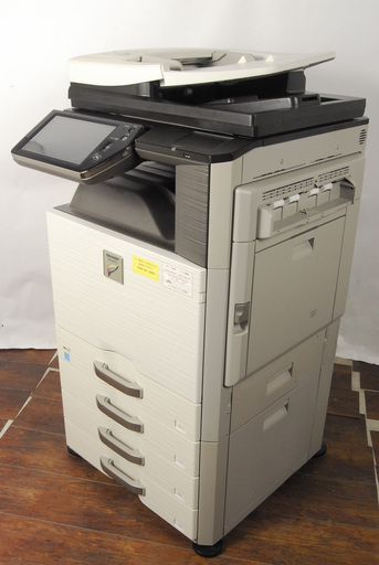 カウンター少なめ シャープ MX-3610FN カラー複合機 3段給紙デスク MX-DE14