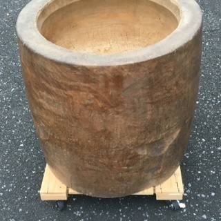 🌟【商談中】臼（木臼）