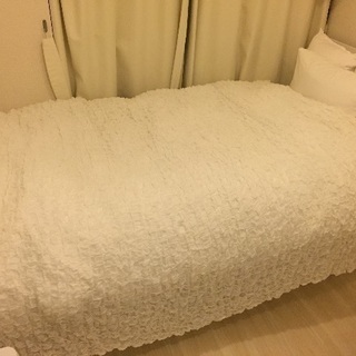 シングルフランスベッドマットレス&シングルニトリベッドフレーム