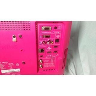 ★希少品SHARP AQUOS ピンク液晶テレビ 本体 SHARP 19型 液晶 テレビ AQUOS LC-19K5-P ハイビジョン ピンク