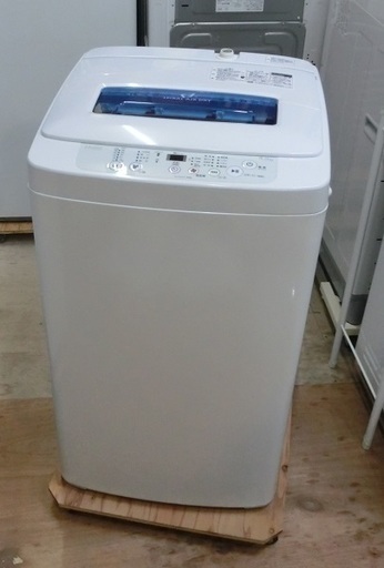 【販売終了いたしました。ありがとうございます。】高年式お買い得品　Haier　4.2㎏　ステンレス槽　洗濯機　JW-K42K　2015年製　中古品