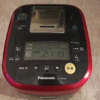 Panasonic 炊飯器 スチームWおどり炊きダイヤモンド竈釜 SR-SPX103
