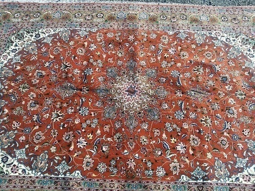 ペルシャ絨毯  ウール製  美品