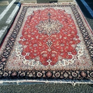 ペルシャ絨毯  ウール製  美品