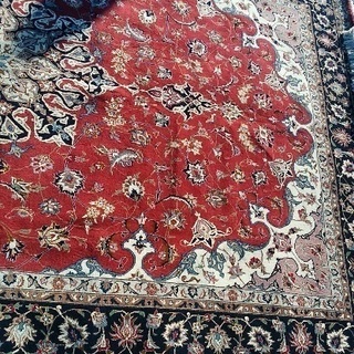 ペルシャ絨毯  ウール製  美品
