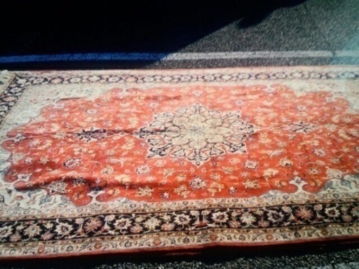 ペルシャ絨毯 ウール製  美品