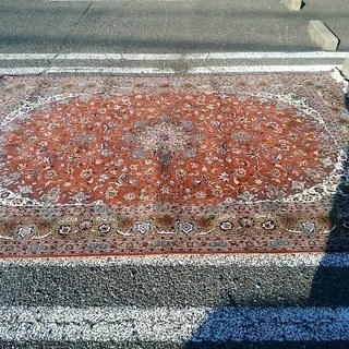 ペルシャ絨毯 ウール製  美品